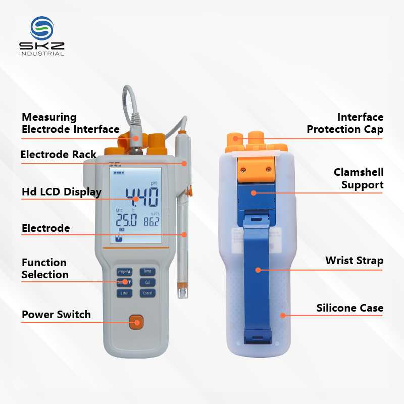 IP65 waterproof portable pH Meter ph tester testing instrument (3)