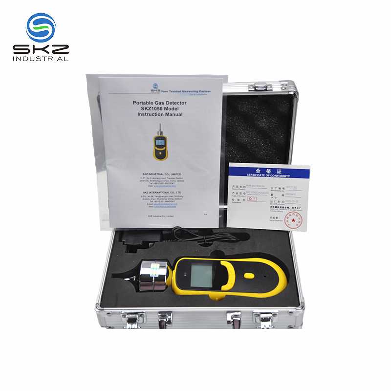 SKZ1050 Pump Suction Sampling 0-100ppm Sulphur Dioxide SO2 Gas Analyzer